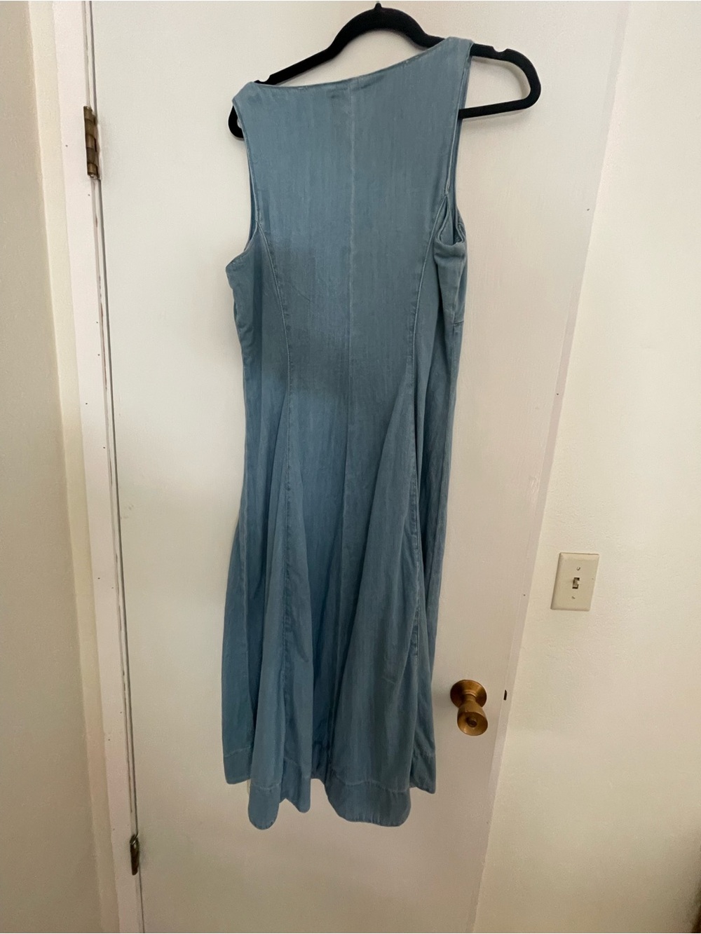 Reformation Sebastian Denim Midi Dress - Picture 10 of 11